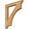 Ekena Millwork Westlake Traditional Rough Sawn Bracket, Western Red Cedar, 4"W x 34"D x 38"H BKT04X34X38WTL01RWR - alternate 1